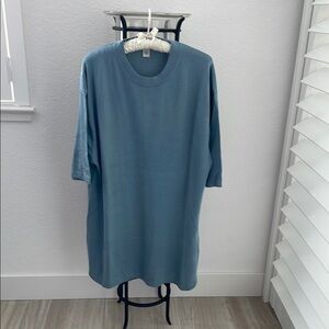 Pronto Uomo Teal Silk Sweater